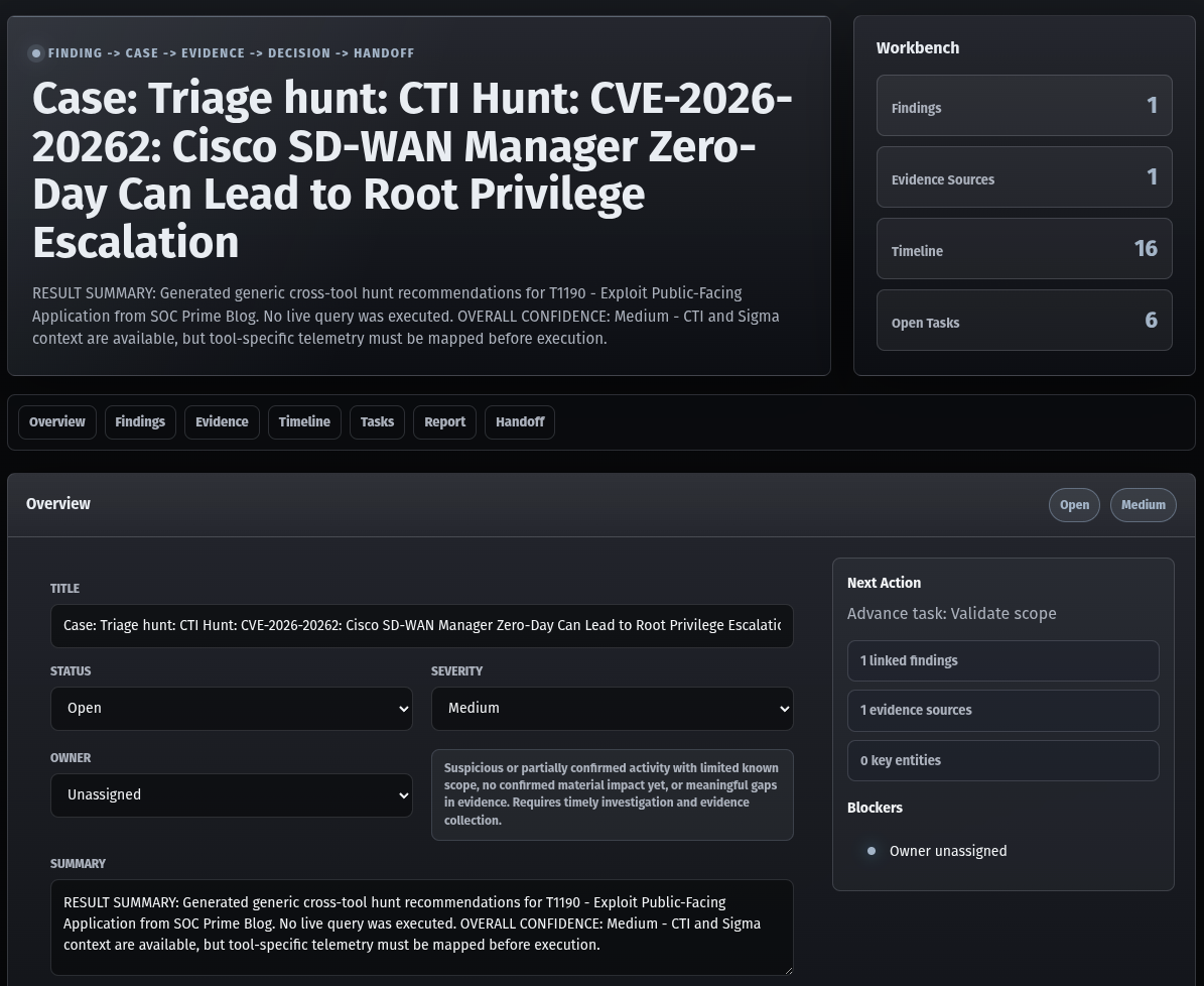 Case Workspace screenshot placeholder